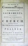 BASKERVILLE PRESS  1760  The Book Of Common Prayer.